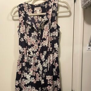 Petite Loft flower dress